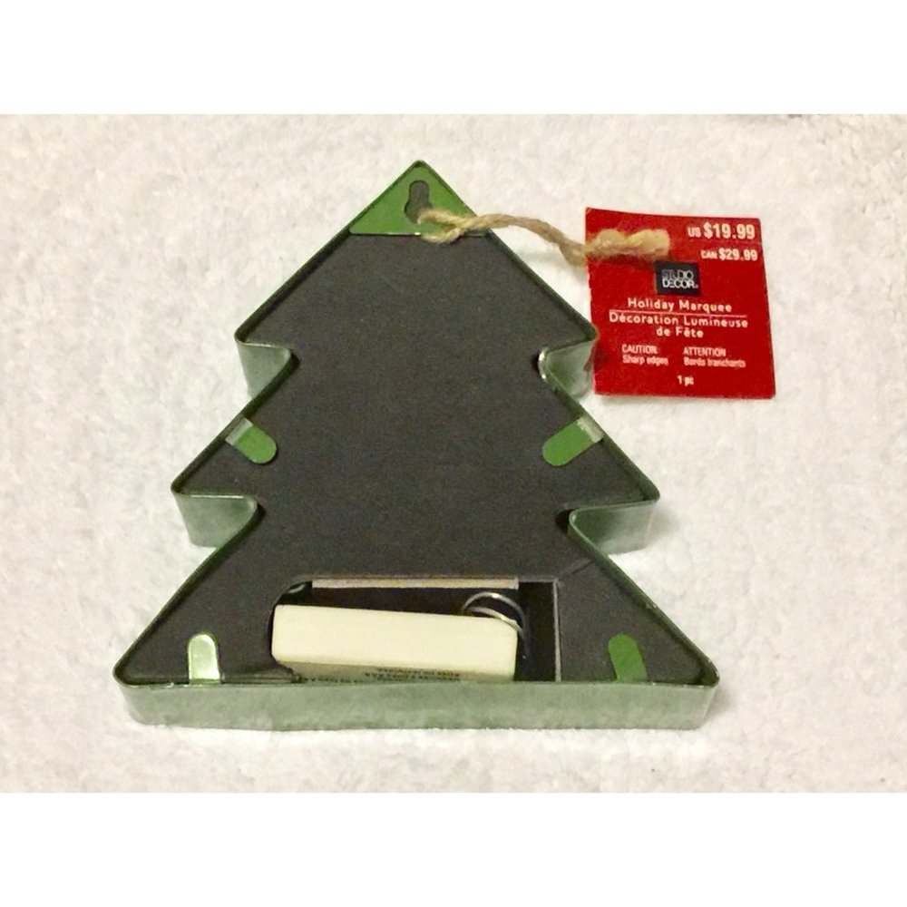 Studio Decor LED Holiday Tree Marquee - Picture 4 of 10
